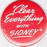 clear it with sidney